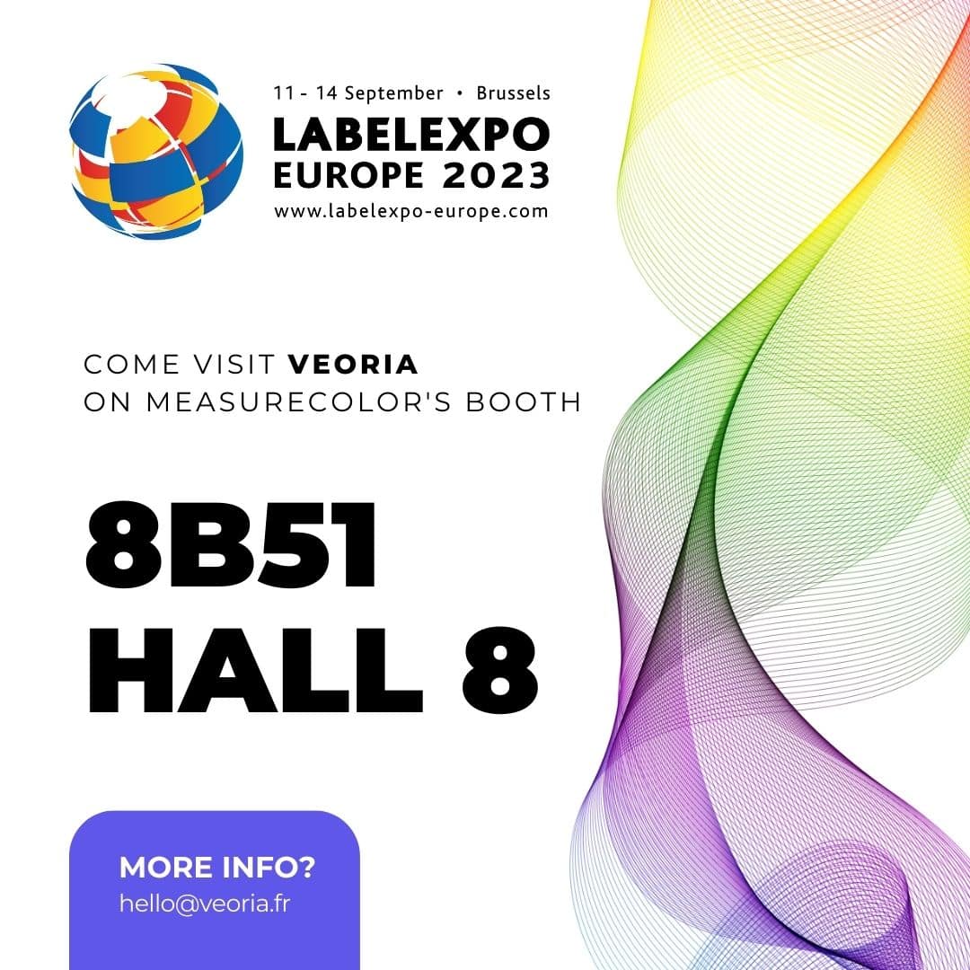 Veoria at LabelExpo 2023 in Brussels
