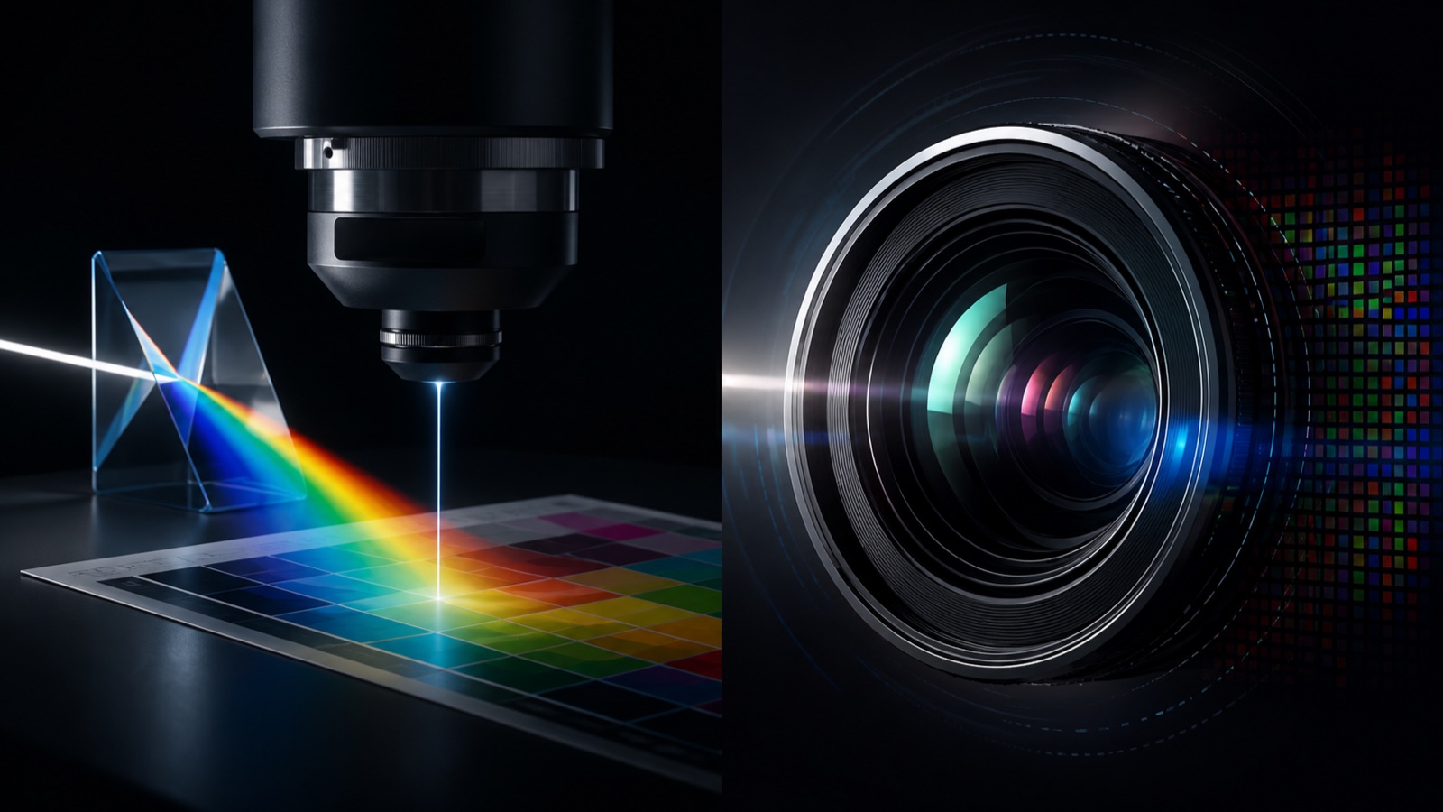 Inline spectrophotometer vs RGB